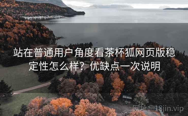 站在普通用户角度看茶杯狐网页版稳定性怎么样?优缺点一次说明 站在普通用户角度看茶杯狐网页版稳定性怎么样?优缺点一次说明