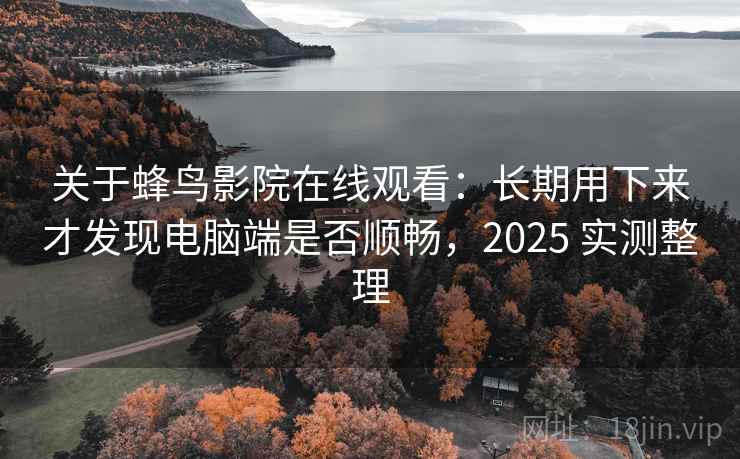 关于蜂鸟影院在线观看：长期用下来才发现电脑端是否顺畅，2025 实测整理