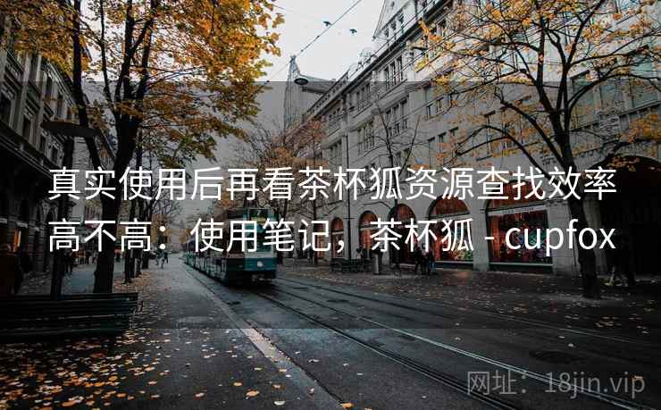 真实使用后再看茶杯狐资源查找效率高不高：使用笔记，茶杯狐 - cupfox